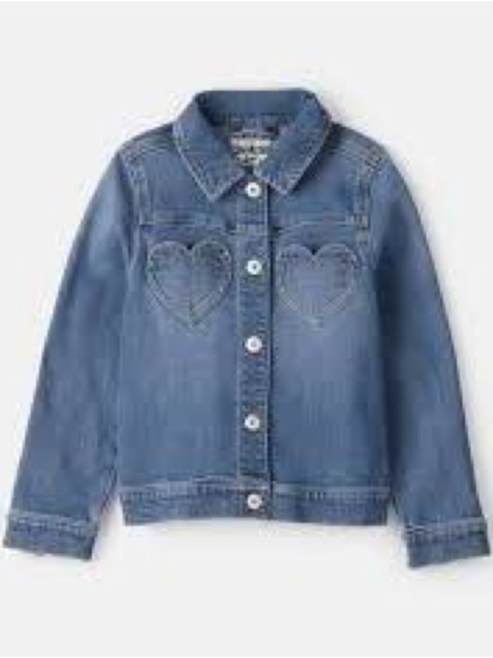 Girls' Osh Kosh Heart Denim Jacket